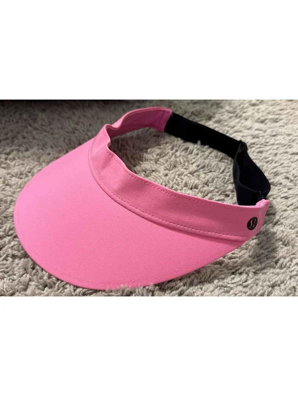 Lululemon Fast Paced Run Visor Sonic Pink Women's One Size (O/S) Adjustable Fit